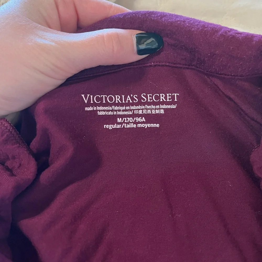 Victoria's Secret Modal Purple Pajama Set Medium - Picture 4 of 6